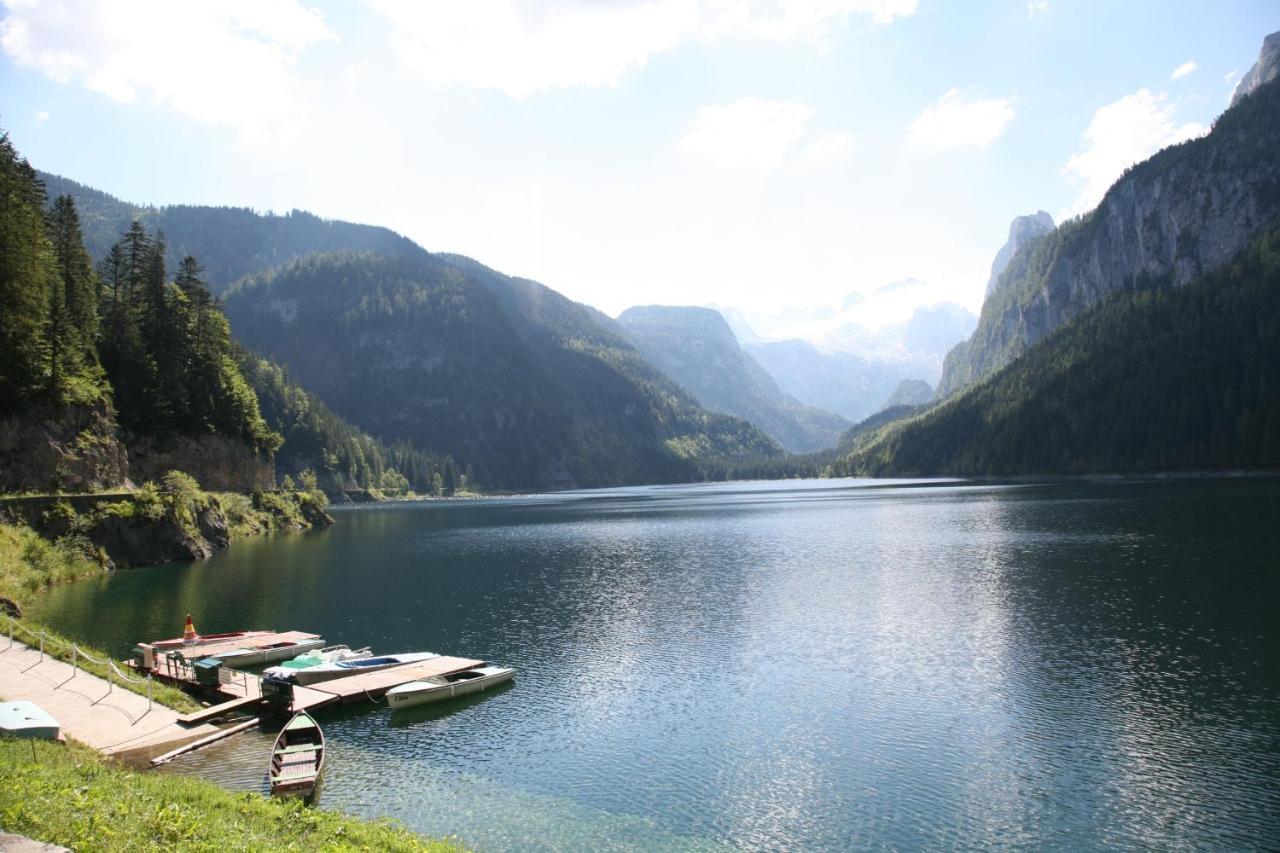 Appartement Predigstuhlblick Mit Indoorpool Und Sauna Bad Goisern Exterior foto