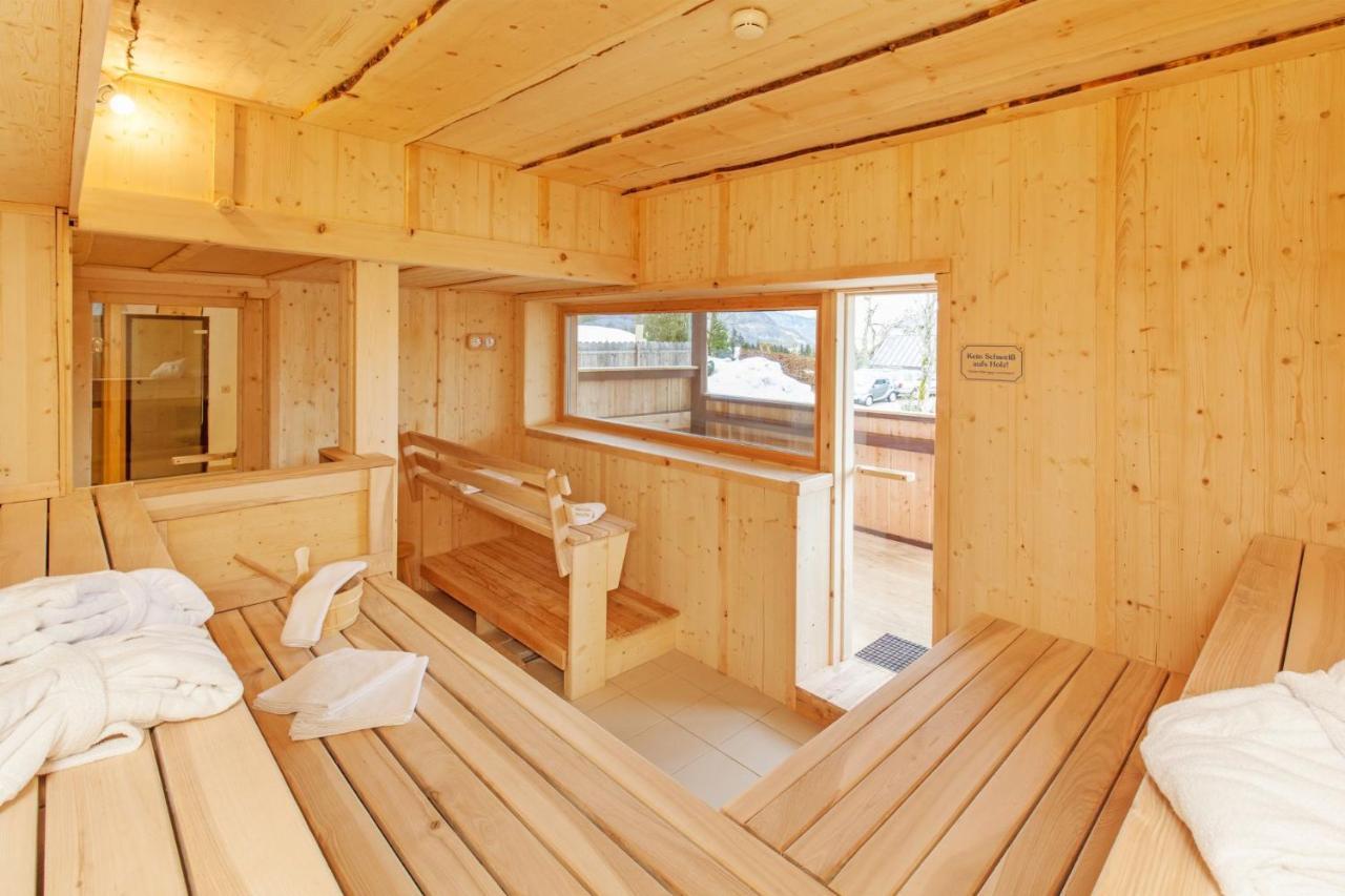 Appartement Predigstuhlblick Mit Indoorpool Und Sauna Bad Goisern Exterior foto
