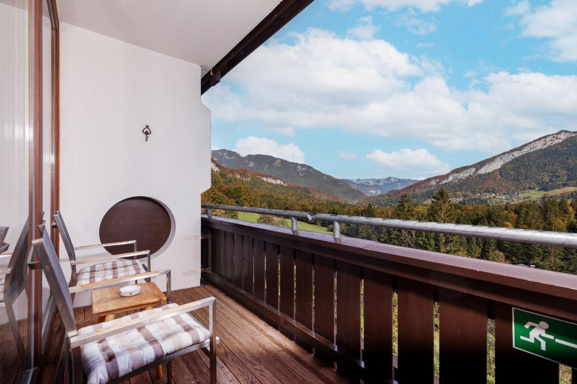Appartement Predigstuhlblick Mit Indoorpool Und Sauna Bad Goisern Exterior foto